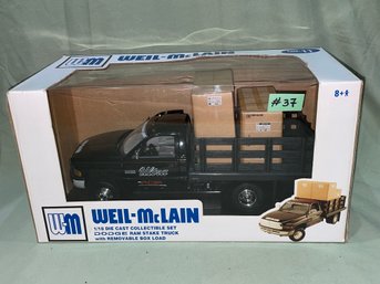 Weil-McLain Dodge RAM Stake Truck 1/18 Die Cast Model Truck