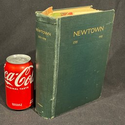 1917 'Newtown's History And Historian Ezra Levan Johnson' Rare Connecticut Book