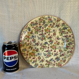 Floral Chintz Pretty VINTAGE Plate - Made In Japan