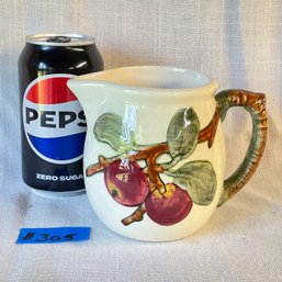 Apple Pottery Pitcher - Weller Style