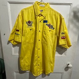 Dale Earnhardt Pennzoil Racing Button Front Shirt, Medium, Chase Authentics