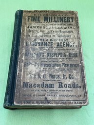 1900 Bridgeport, CT City Directory & Stratford, Fairfield, Southport RARE Book