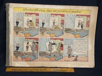 1908 Buster Brown Book Of Comics (28 Large Format Pages)