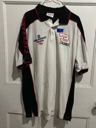 Dale Earnhardt NASCAR Polo Shirt - Large, Chase Authentics Racing