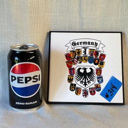 GERMANY Oktoberfest Coat Of Arms Tile - Vintage