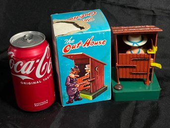 Vintage Risque Toy THE OUTHOUSE Made In Hong Kong