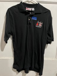 Dale Earnhardt Black Polo/Golf Shirt - Size Small, Chase Authentics
