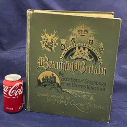 1895 'Beautiful Britain: The Sceneries And Splendors Of The United Kingdom' Antique Book