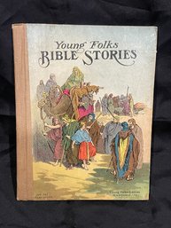 'Young Folks' Bible Stories And Pictures' Antique Book