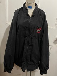 Dale Earnhardt Snap-On Racing Size Large Nylon Jacket - 1990s Vintage