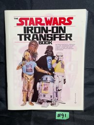 'The Star Wars Iron-On Transfer Book' 1977 Vintage - Never Used!