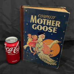 'Complete Mother Goose' Illustrated By DOROTHEA J. SNOW Vintage Book