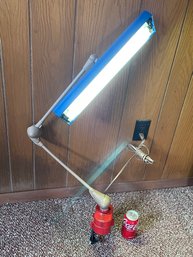 Vintage Flexo-Art Specialty Co. Drafting Table Lamp