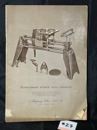 1955 Montgomery Ward POWR-KRAFT Tools Catalog