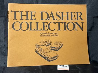 1979 Volkswagen 'The Dasher Collection' Car Advertising Booklet