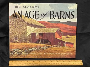 'ERIC SLOANE'S AN AGE Of BARNS' 2001 Book