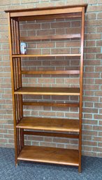 Tall Wood Bookshelf