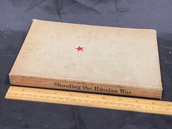 'SHOOTING THE RUSSIAN WAR' 1942 Vintage Book