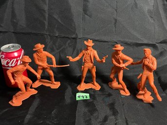 1964 Marx Cowboy Toys, Figurines - Vintage