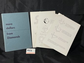 'More Dollars From Diamonds' Vintage Booklet