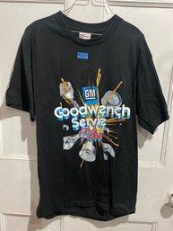 GM Goodwrench Service Plus NASCAR Vintage T-Shirt, Large