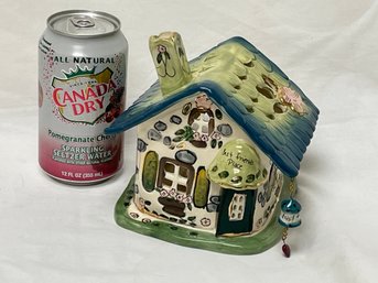 'Best Friends Place' Ceramic Candle Holder