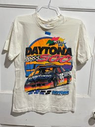 1995 Daytona 500 NASCAR Racing T-Shirt, Medium - Vintage