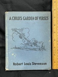 'A CHILD'S GARDEN OF VERSES' 1932 Platt & Munk