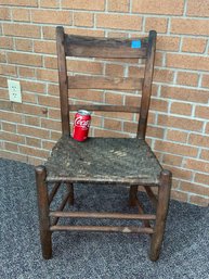 Antique Woven/Caned Seat Chair