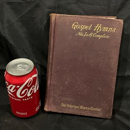 1894 'GOSPEL HYMNS' Antique Book
