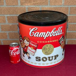 Large Campbell's Soup Tin/Bucket