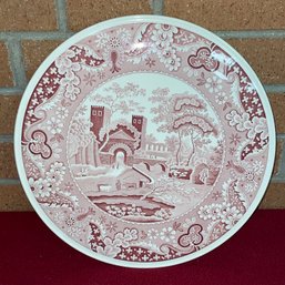 Spode Cake Plate 'Castle' Pattern - Vintage China