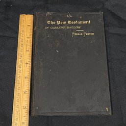 'The New Testament In Current English' Antique Religious Book