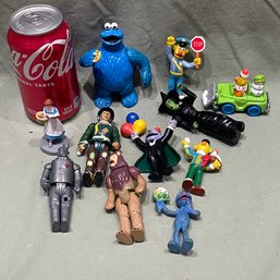 Sesame Street & The Wizard Of Oz Toys, Figurines Lot