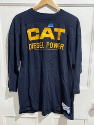 CAT Diesel Power Size XL Champion Long Sleeve T-Shirt VINTAGE