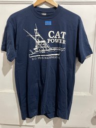 CAT Power H.O. Penn Machinery Co. Vintage Screen Stars T-Shirt, XL