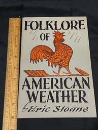 'Folklore Of American Weather' By ERIC SLOANE