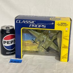 P-38 Lightning 1/100 Scale Model Airplane 'Classic Props Lockheed Martin' NEW IN BOX