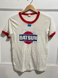 1982 Vintage DATSUN T-Shirt, Medium 'Tee Jays'