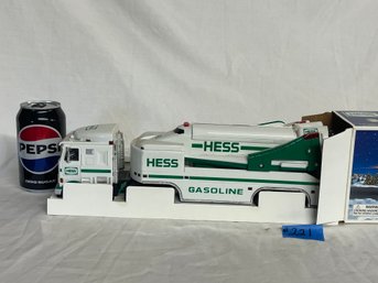 1999 Hess Toy Truck And Space Shuttle With Satellite With Box