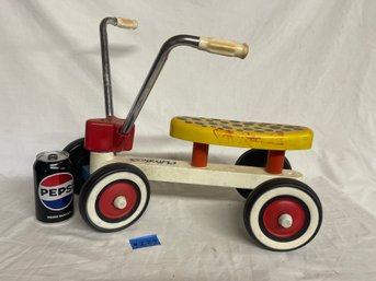 Vintage PLAYSKOOL Toddler Tyke Bike - Push Scooter