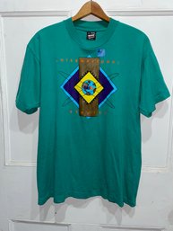 Vintage FedEx Size Large Graphic T-Shirt, BEST Fruit Of The Loom