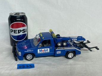 Mobil Racing Tow Truck - Vintage Diecast Car