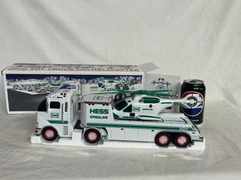 2006 Hess Toy Truck And Helicopter With Box