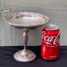 Vintage Sterling Silver Compote, Pedestal Candy Dish