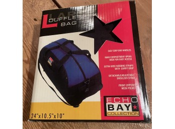 Large Duffle Bag - Echo Bay Collection - New Old Stock