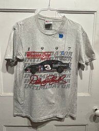 1997 Dale Earnhardt NASCAR Winston Cup T-Shirt, Medium