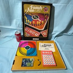 BINGO 'World Of Family Fun' Game - Vintage