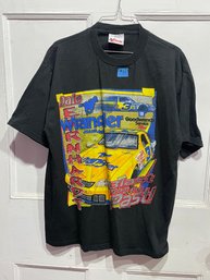 Wrangler Jeans Dale Earnhardt T-Shirt, Size Medium NASCAR Screenprint Graphic