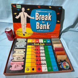 1955 'Break The Bank' Vintage Board Game - Bert Parks Television